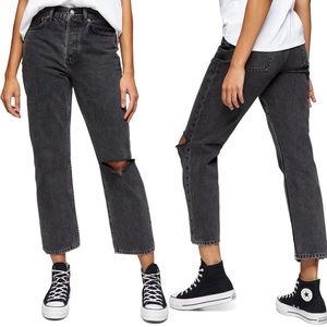 Topshop Chicago high waist dad jeans